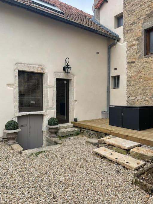 Maison Meursault Parking Ferme Buitenkant foto